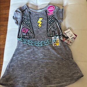 L.O.L. Surprise! Gray Dress with Colorful Graphics